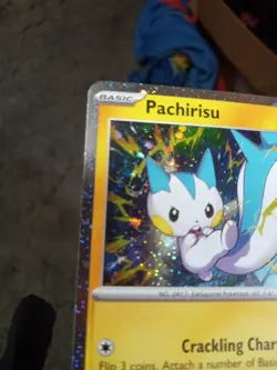 2024 Pokemon Scarlet & Violet Promo Pachirisu #158 DOUBLE SWIRL - Image 4