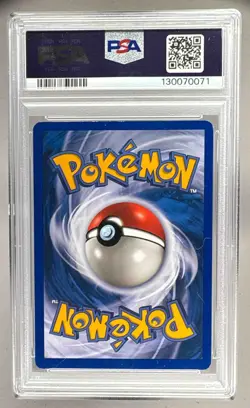 0071 Rocket's Mewtwo 2002 Pokemon Best Of Game Winner Promo #8 Reverse PSA 6 - Image 2