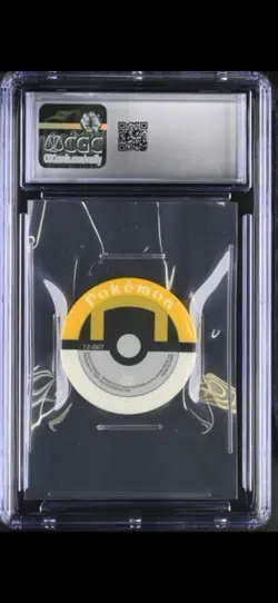 CGC 7.5 NEAR MINT + Battrio Pokemon Japanese Arcade Chip / Coin! Latios Holo - Image 2