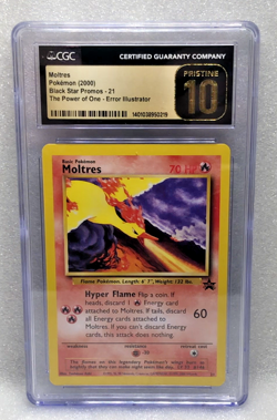 Pokemon Moltres, Zapdos, Articuno Aoki Error WOTC Promos CGC 10 PRISTINE SET - Image 3