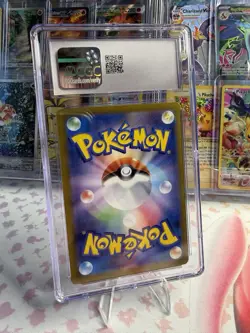 POKEMON MEW EX 205/165 SAR JAPANESE SV2A 151 CGC 9 MINT - Image 2