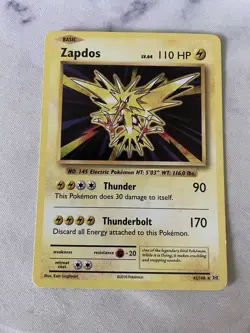 Zapdos 42/108 Holo Rare Holo XY Evolutions Pokemon TCG - Image 1