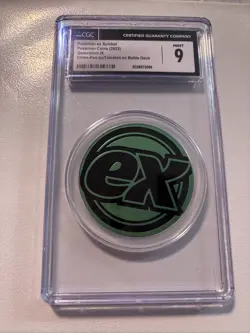 CGC Mint 9 Pokemon EX Coin (2023) Chien Pao Ex/ Tinkaton Ex Battle Deck - Image 1