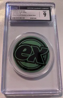 CGC Mint 9 Pokemon EX Coin (2023) Chien Pao Ex/ Tinkaton Ex Battle Deck - Image 2