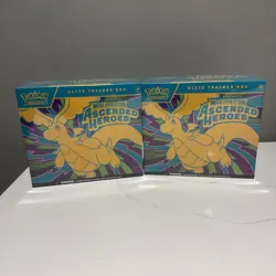2x Pokemon Mega Evolution Ascended Heroes Elite Trainer Box TCG ETB New Sealed - Image 1