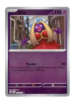 Jynx 057/132 Reverse Holo ME01: Mega Evolution Pokemon NM - Image 1