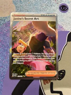 Pokemon TCG Janine’s Secret Art 173/131 SIR Prismatic Evolutions - Image 1