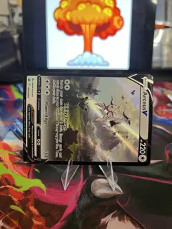Pokemon TCG Arceus V SWSH204 Sword & Shield Promo Holo 220HP 130 Power Edge - Image 2