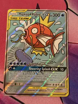 Pokemon Binder Lot. Team Up Partially Complete Set. Magikarp & Wailord 161/181 - Image 2