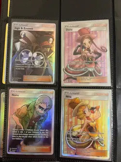 Pokemon Binder Lot. Team Up Partially Complete Set. Magikarp & Wailord 161/181 - Image 5