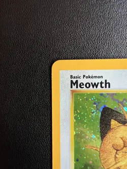 Meowth 10 Game Boy GB Black Star Promo Holo Pokemon 2000 WOTC LP - Image 2