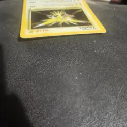Pokemon Zapdos Holo 20/130 Base Set 2 Mint Condition Vintage - Image 4