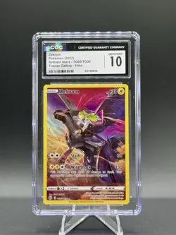 Pokemon CGC 10 Zekrom Holo Ultra Rare TG05/TG30 Gem Mint 2022 Trainer Gallery - Image 2