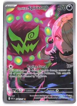 Cynthia's Spiritomb 244/217 Illustration Rare ME: Ascended Heroes Pokemon - Image 1