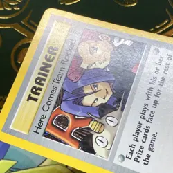 Pokemon Here Comes Team Rocket! Holo Rare Team Rocket 15/82 2000 Wizards LP - Image 4