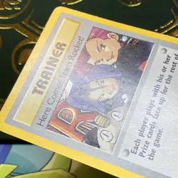 Pokemon Here Comes Team Rocket! Holo Rare Team Rocket 15/82 2000 Wizards LP - Image 5