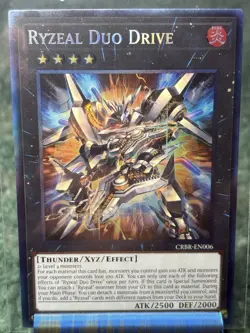 Yugioh Ryzeal Duo Drive CRBR-EN006 1st Edition Collector’s Rare NM - Image 1