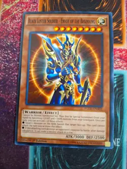 Yu-Gi-Oh! TCG Black Luster Soldier - Envoy of the Beginning YGLD-ENA02 Common NM - Image 1