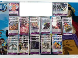 One Piece TCG OP14 Donquixote Doflamingo Deck w/ AA Leader - 90+ Cards - Sleeved - Image 2