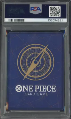 2025 One Piece OP10 EN Alternate Art #005 Sanji PSA 8 NM-MT - Image 2