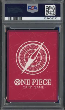 2025 One Piece OP11 EN Alternate Art #021 Jinbe PSA 8 NM-MT - Image 2