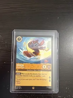 Disney Lorcana TCG Stitch Carefree Surfer 24/204 - Image 1