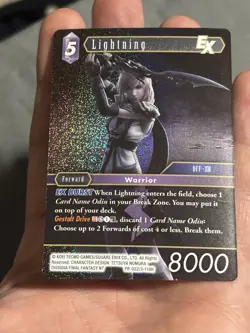 Final Fantasy Dissidia NT Promo Card Set English TCG Trading Card Game (3) - Image 5