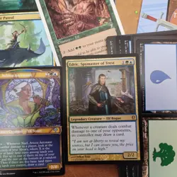 Edric Spymaster ***ELVES/ELF*** Tribal Custom Built COMMANDER DECK MTG 100 Cards - Image 1