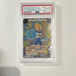 The Power of a Super Saiyan BT13-120 SPR Foil PSA 10 Dragon Ball Super Card Game - Image 1