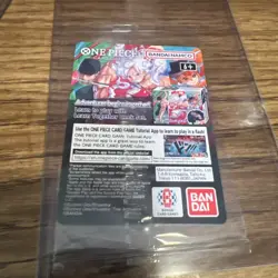 One Piece Monkey.D.Luffy US Voyage College Basketball Promo Card SEALED P-055 - Image 2