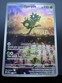 Pokemon Teal Mask Ogerpon - 123 SV: Scarlet & Violet Promo Cards Promo NM - Image 1