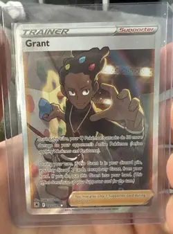 Grant - 185/189 - Pokemon Astral Radiance Sword & Shield Full Art Card NM - Image 1