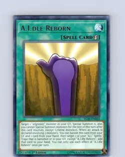 Yu-Gi-Oh TCG A.I.Dle Reborn IGAS-EN052 1st Edition Regular Rare Card NM - Image 1