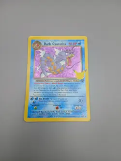 Pokemon TCG Card - Dark Gyarados Holo Card 8/82 Team Rocket Celebrations Series - Image 1