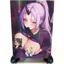 TenSura Shion Sexy Hot Anime Waifu Girl Doujin Lewd Goddess Story Holo Art Card - Image 1