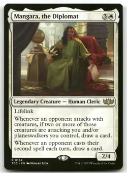 Mangara, the Diplomat #124 MTG Tarkir Dragonstorm TDC NM X1 - Image 1