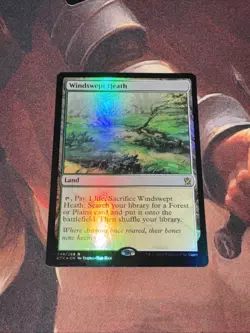 Windswept Heath X1 Mtg Khans Of Tarkir Nm Foil - Image 1