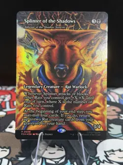 MTG: TMNT - Splinter of the Shadows (Borderless) Foil M 0006 - Image 1