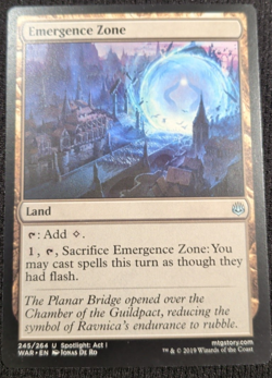 MTG Magic Emergence Zone War of the Spark NM 245/264 - Image 1