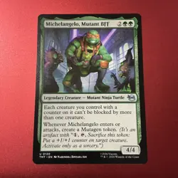 Michelangelo Mutant BFF Uncommon Teenage Mutant Ninja Turtles 120 NM Regular Mtg - Image 1