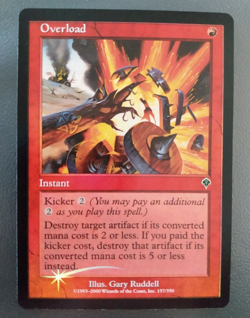 MTG - Overload - FOIL - Magic the Gathering, Invasion - Image 1