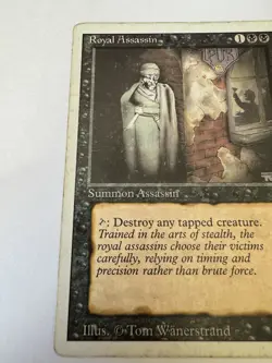 Magic The Gathering Royal Assassin 1994 Revised Edition - Image 4