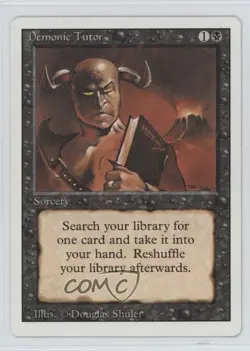 Demonic Tutor Magic: Revised Edition 1994 - Image 1