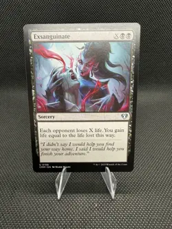 Exsanguinate Commander Masters Regular - Image 1