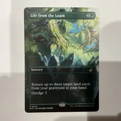 MTG Life From The Loam (0434) *Non-Foil* ANIME BORDERLESS RVR NM/MT Combine Ship - Image 1