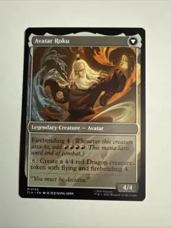 MTG Avatar NM The Legend of Roku #0145 - Image 2