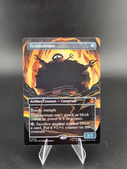 MTG Technodrome - Foil - Borderless English Magic the Gathering TMNT NM - Image 1