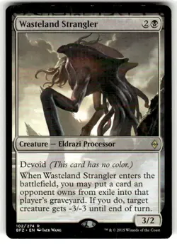 Wasteland Strangler Battle for Zendikar Regular MTG - Image 1