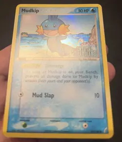 MINT Mudkip EX Crystal Guardians 57/100 Reverse Holo STAMPED Pokemon Card - Image 3