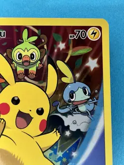 2020 Pokemon Pikachu SWSH020 Black Star Promo Full Art - Image 2